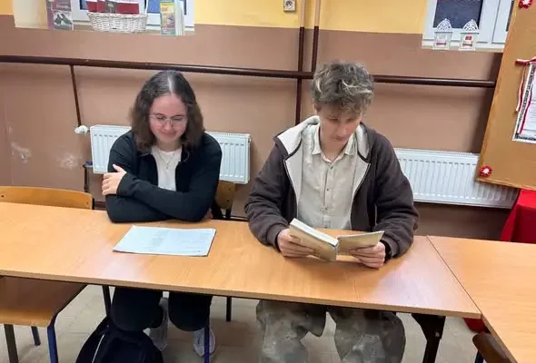 Narodowe Czytanie „Dziadów” w Zespole Szkół Zawodowych w Węgorzewie