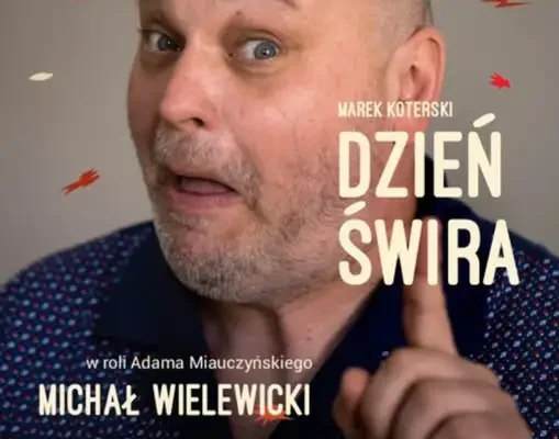 „Dzień Świra” jako monodram w Węgorzewie – Michał Wielewicki w roli Miauczyńskiego