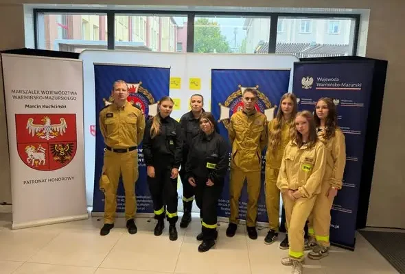 Wyróżnienie dla młodzieżowej drużyny pożarniczej na III Kongresie Rozwojowym MDP w Warmińsko-Mazurskiem