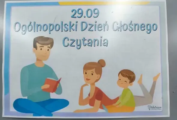 Ogólnopolski Dzień Głośnego Czytania w oddziale przedszkolnym