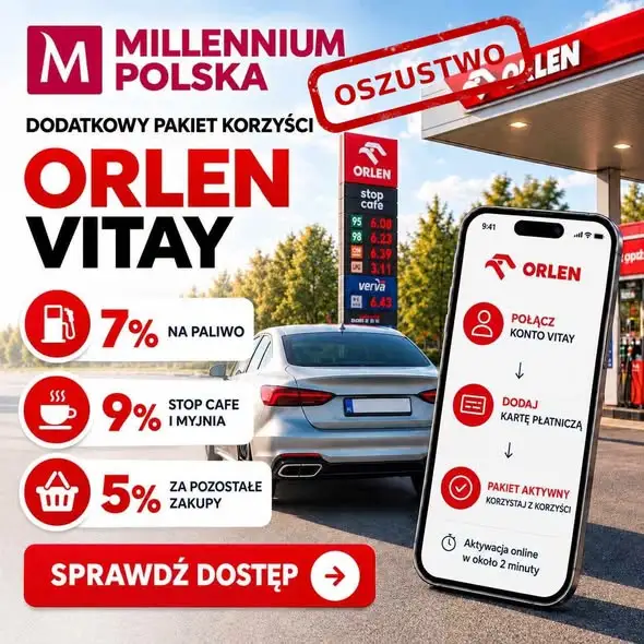 Fałszywe rabaty na paliwo. Cyberprzestępcy żerują na rosnących cenach