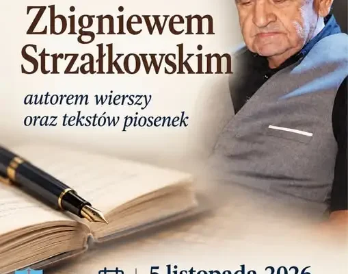 Spotkanie autorskie z Zbigniewem Strzałkowskim w Budrach