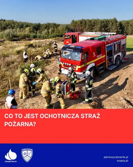Ochotnicza Straż Pożarna – służba, która nie zna godzin ani kalendarza