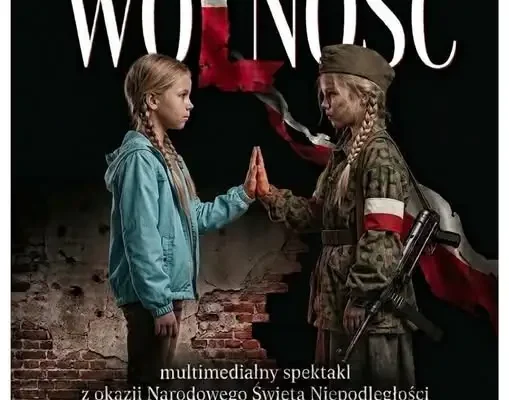 Węgorzewo: multimedialny spektakl „WOLNOŚĆ” i przemarsz z okazji Święta Niepodległości
