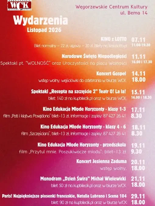 Kino Edukacja w Węgorzewie: „Pati i klątwa Posejdona” za 13 zł