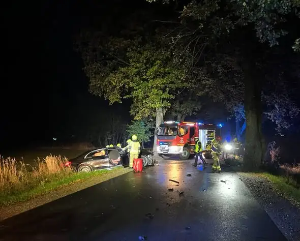Niebezpieczny weekend na drogach powiatu węgorzewskiego. Pijany kierowca, zakaz sądowy i potrącenia